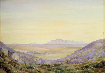 View of Table Mountain, looking from Groot Post