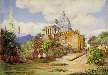Temple at Almorah, Kumaon, North-west India