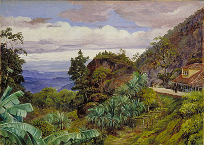 View of the Sierra of Theresopolis, Brazil