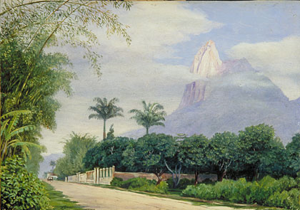 View of the Corcovado Mountain, near Rio de Janeiro, Brazil